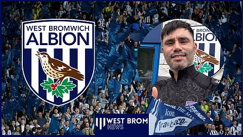 Claudio Yacob has been spotted at West Brom training. Credit: WBA on X