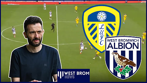 Chris Foy reacts to "reckless" Junior Firpo moment in West Brom v Leeds United. Credit: Sky Sports