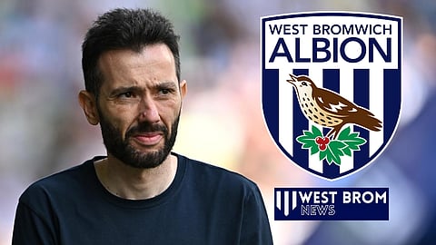 West Brom manager Carlos Corberan