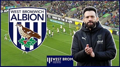 Carlos Corberan sent message at West Brom as Paddy McNair footage emerges. Credit: ITV Sport via X