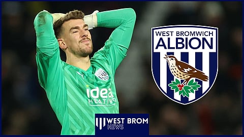 West Brom goalkeeper Alex Palmer