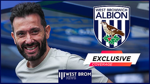 West Brom manager Carlos Corberan
