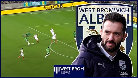 Carlos Corberan surely fuming with West Brom after Isaac Price decision. Credit: Viaplay on YouTube