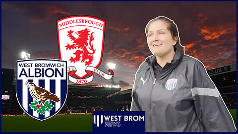 Siobhan Hodgetts-Still reflects on West Brom Women v Middlesbrough. Credit: Sandwell Council YouTube