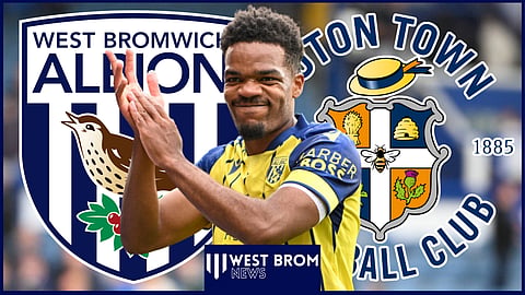 Grady Diangana could feature for West Brom v Luton Town (credit: Imago)