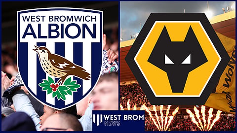 West Brom took on Wolves in the Black Country Derby