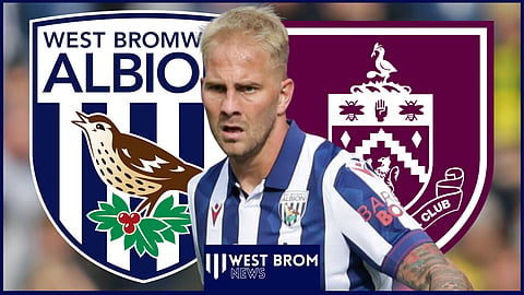 Uros Racic could feature for West Brom against Burnley (credit: Imago)