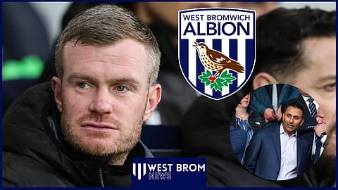 Chris Brunt is the interim West Brom manager (Credit: Imago).