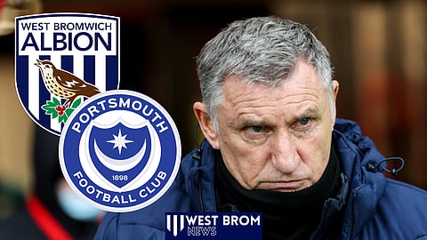 Tony Mowbray issues an update as West Brom take on Portsmouth