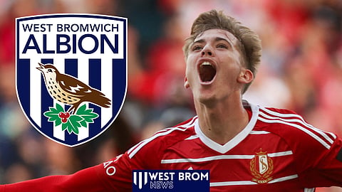 Isaac Price made his West Brom debut against Portsmouth after signing in midweek