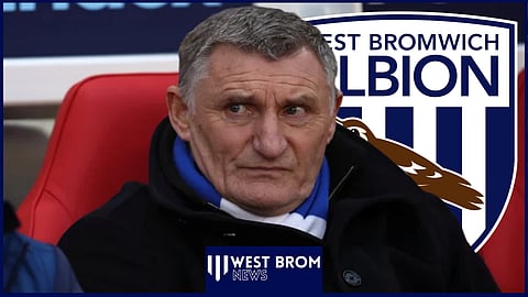 Former West Brom manager Tony Mowbray