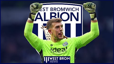 West Brom goalkeeper Alex Palmer. (Credit: Imago)