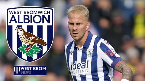 Uros Racic is leaving West Brom. (Credit: Imago)