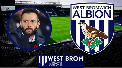 West Brom lost Carlos Corberan in December (Credit: Imago)