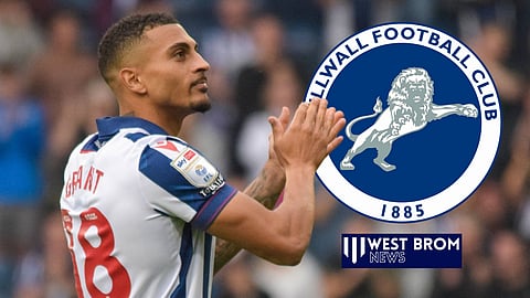 West Brom ace Karlan Grant could be out v Millwall (credit: Imago)