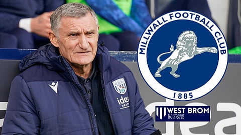 West Brom and Tony Mowbray are preparing to face Millwall (credit: Imago)