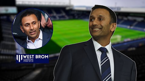 Shilen Patel reacts as West Brom confirm new appointment
