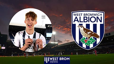 Harry Whitwell is a young prospect at West Brom