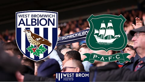 West Brom take on Plymouth. (Credit: Imago)