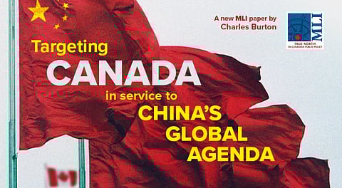 China’s covert agenda ignored by Ottawa alleges think tank