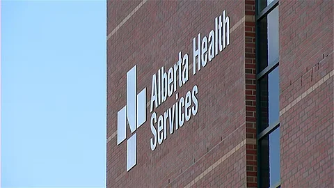 Alberta Health Services sign