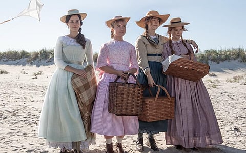 Emma Watson, Saoirse Ronan, Florence Pugh, and Eliza Scanlen portray the March sisters, in the 2019 remake of the classic 'Little Women.' The original book, a charming coming-of-age story set in post-Civil War Concord, NH, fell victim to a library book-purge in Ontario, as activists deemed it not reflective of students' "lived experience."