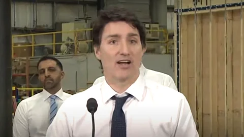 WATCH: Trudeau says carbon tax rebates cover all but those with a mansion, pool or three cars