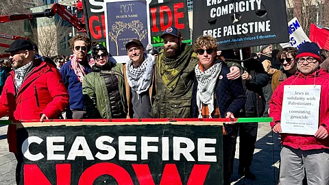 Some Edmontonians support a ceasefire in Palestine