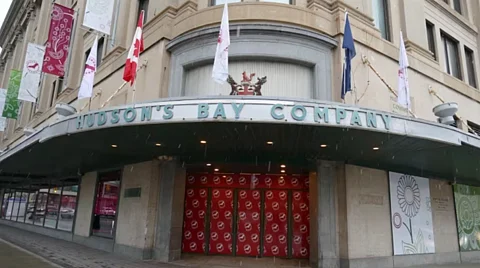 The Hudson's Bay building in Toronto.