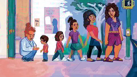 A Peruvian cartoon that represents what many Albertans, including letter writer John Keating, believe happens here in Alberta — suggestible children are introduced in school to the idea that they may not really be the sex they were born with.