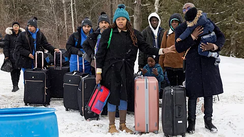 Roxham Rd, Quebec illegal border crossing