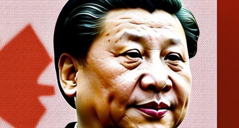 Chinese president Xi Jinping.