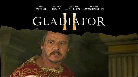 Ridley Scott's Gladiator II: Sequel featuring Paul Mescal, Pedro Pascal, and Denzel Washington
