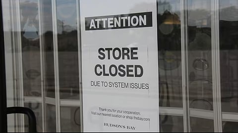 Hudson's Bay liquidation sales could start tomorrow.