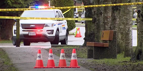 RCMP crime scene