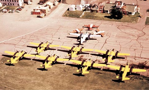 Alberta forward firefighting base