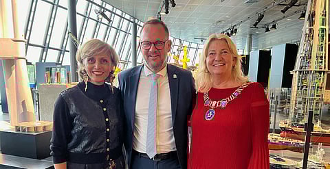 Calgary Mayor Jyoti Gondek at the World Energy Cities Partnership in Norway. Writer David Marsden questions the mayor's priorities.