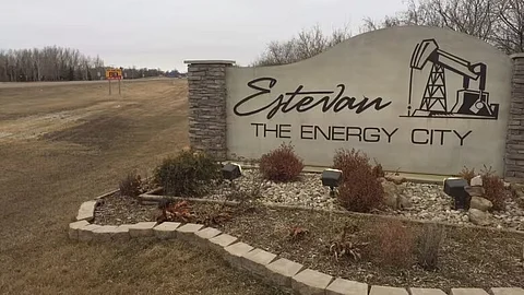 Estevan City Sign
