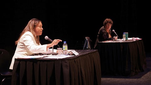 Reann Gasper and Pam Alexis