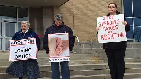 Anti-abortion group