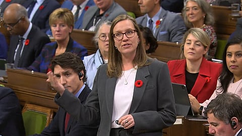 Liberal Government House Leader Karina Gould