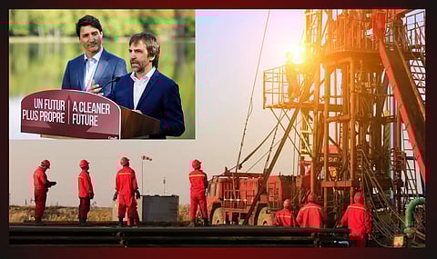 Justin Trudeau, Steven Guilbeault... emissions cap would crush oil and gas sector in Alberta, and have no effect worldwide