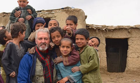 Canadian Dave Lavery up-country in Afghanistan. The former Canadian soldier was recently kidnapped by the Taliban in Kabul, but has now been released. Columnist Linda Slobodian reports.