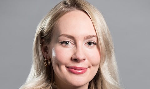 Sarah Rimbey, chair of Equal Voice's Calgary Chapter. She was at the gala where Prime Minister Trudeau scolded US voters for refusing a woman as president, and calls his remarks 'disappointing and inappropriate.'