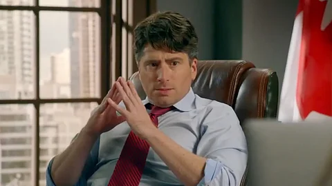 Justin Trudeau as played by Chris Wilson