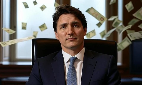 A rendering of Prime Minister Justin Trudeau