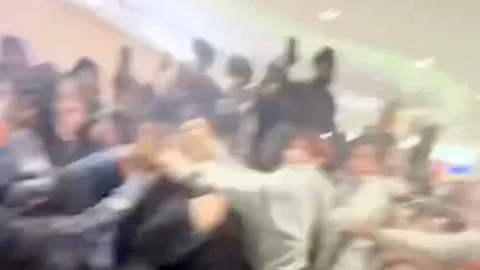 A brawl inside West Edmonton Mall on Boxing Day