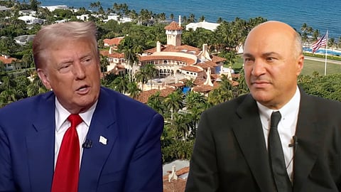 Donald Trump and Kevin O'Leary