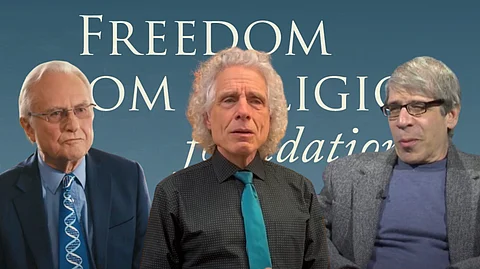 Richard Dawkins, Steven Pinker, and Jerry Coyne