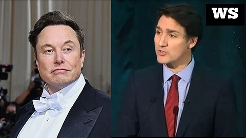 Elon Musk and Justin Trudeau